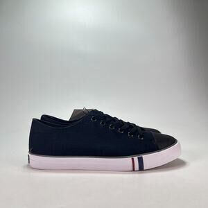 Ben Sherman Dorset Lo Black Canvas Low Top Sneakers BSMDORSLT-0791 Men's Size 10
